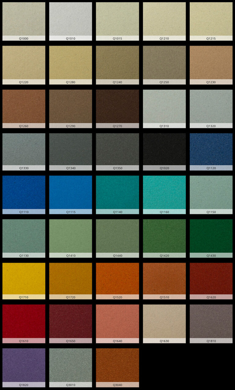 Quartz Color Options